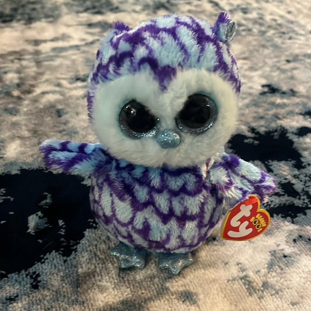 RETIRED TY Beanie Boo - Oscar Owl